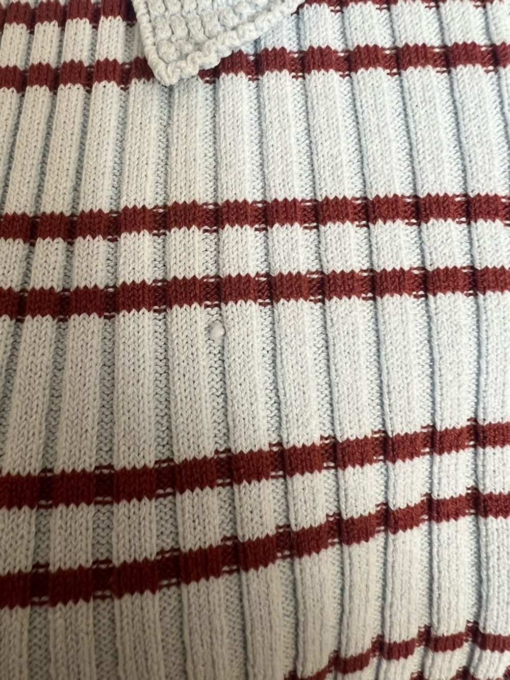 A.L.C. Sydney Striped Polo Top - Picture 8 of 11
